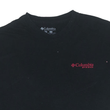 Columbia PHG Men's Black XL Graphic Cotton T-Shirt
