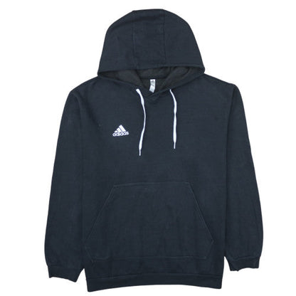 Adidas Men’s Black 2XL Pullover Hoodie Fleece Sweatshirt