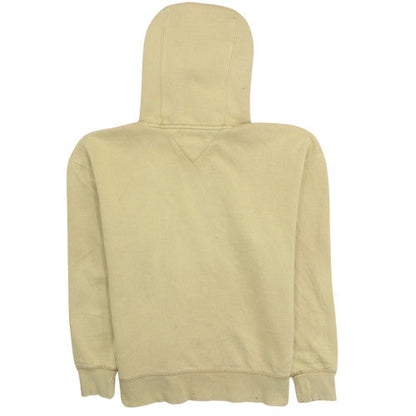 Tommy Jeans Men's Beige Pullover Hoodie Size M Cotton Casual