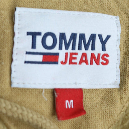 Tommy Jeans Men's Beige Pullover Hoodie Size M Cotton Casual