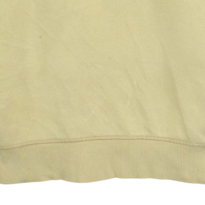 Tommy Jeans Men's Beige Pullover Hoodie Size M Cotton Casual