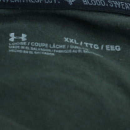 Under Armour Men's Green Flag Graphic T-Shirt XXL Loose Fit