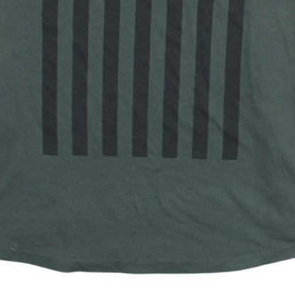 Under Armour Men's Green Flag Graphic T-Shirt XXL Loose Fit