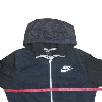Nike Men’s Black Full Zip Hoodie XL Fleece Sportswear