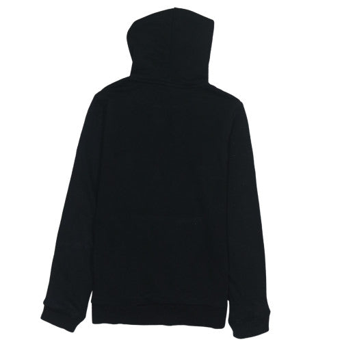 Puma Womens Black Hoodie UK 12 Pullover Logo Sweatshirt