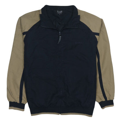 Scott Original Men's Navy Beige XL Full Zip Lightweight Jacket