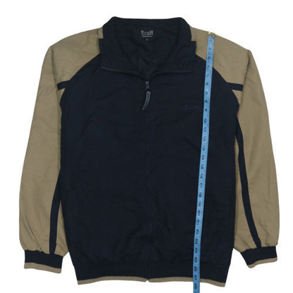 Scott Original Men's Navy Beige XL Full Zip Lightweight Jacket
