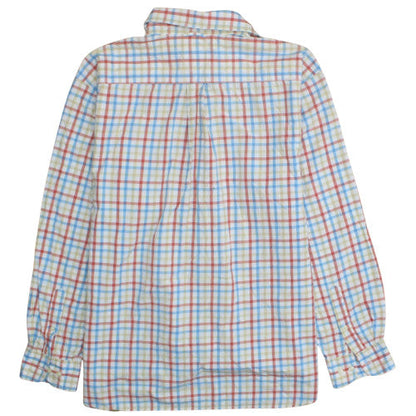 Tommy Hilfiger Men's Multicoloured Checked Long Sleeve Cotton Shirt XL