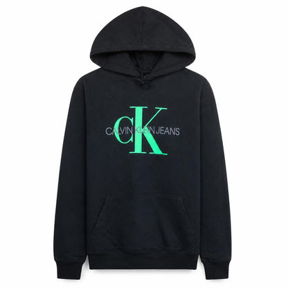 Calvin Klein Jeans Men's Black Pullover Hoodie S Regular Fit