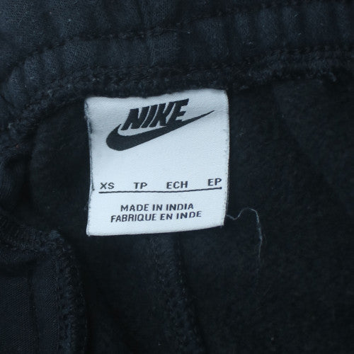 Nike Men's Black XS Fleece Regular Fit Sweatpants