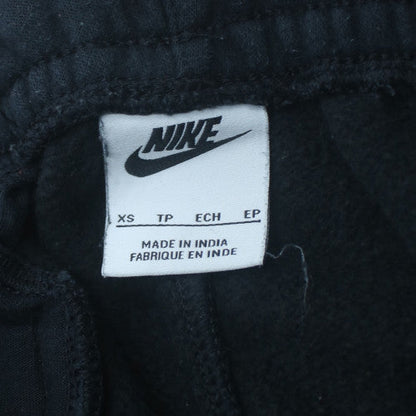 Nike Men's Black XS Fleece Regular Fit Sweatpants