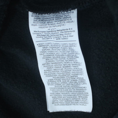 Nike Men's Black XS Fleece Regular Fit Sweatpants