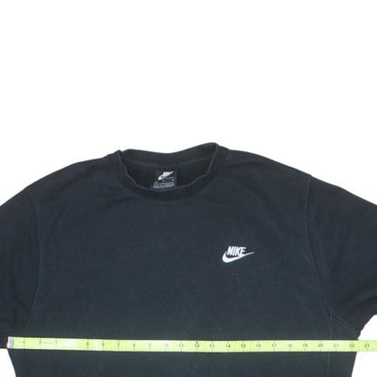 Nike Men's Black Medium Pullover Crew Neck Sports Sweatshirt