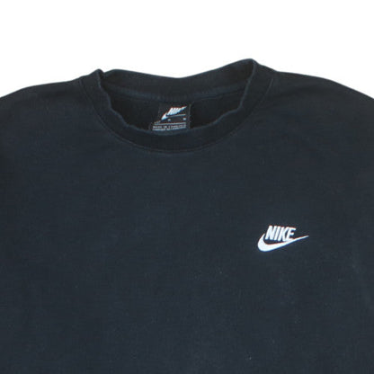 Nike Men's Black Medium Pullover Crew Neck Sports Sweatshirt