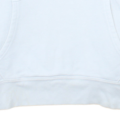 Levi's Men's White Pullover Hoodie M Graphic Logo Fleece