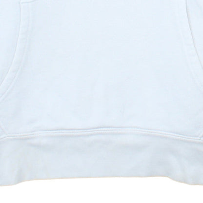 Levi's Men's White Pullover Hoodie M Graphic Logo Fleece
