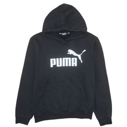 Puma Womens Black XXL Pullover Hoodie Sweatshirt Casual Logo Style