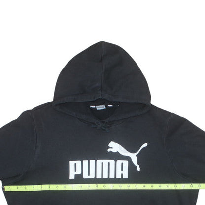 Puma Womens Black XXL Pullover Hoodie Sweatshirt Casual Logo Style