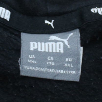 Puma Womens Black XXL Pullover Hoodie Sweatshirt Casual Logo Style