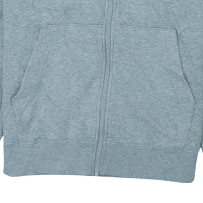 Nike Womens Grey Full Zip Hoodie Sweatshirt Size M