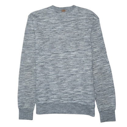 adidas Men's Grey Crew Neck Pullover Sweatshirt Size S