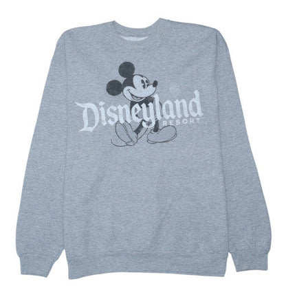 Disneyland Resort by Hanes Grey Mickey Mouse Womens L Sweatshirt