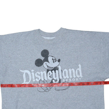 Disneyland Resort by Hanes Grey Mickey Mouse Womens L Sweatshirt