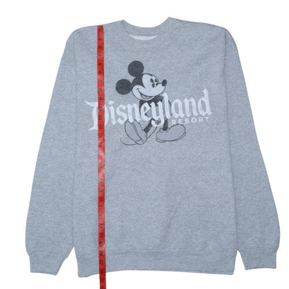 Disneyland Resort by Hanes Grey Mickey Mouse Womens L Sweatshirt