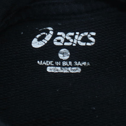 Asics Mens Black Full Zip Hoodie L Regular Fit Sportswear