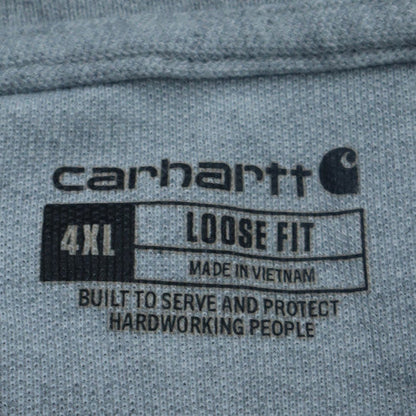 Carhartt Men's Grey 4XL Loose Fit Polo Shirt