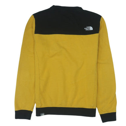 The North Face Men's Yellow Black Pullover Sweatshirt M Outdoor Fleece