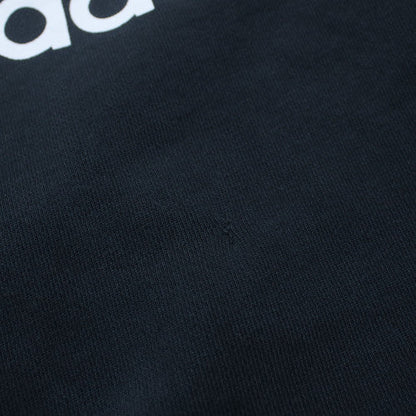 adidas Men's Black Pullover Hoodie M Logo Fleece Sweatshirt