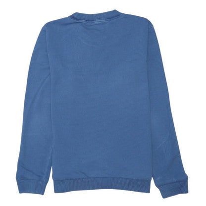 Hugo Boss Men's Blue Crew Neck Pullover Sweatshirt M