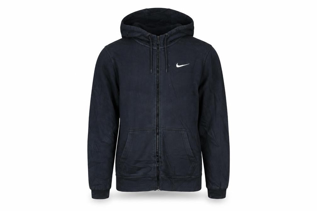 Nike Men's Black Full Zip Hoodie Size S Sports Fleece Sweatshirt