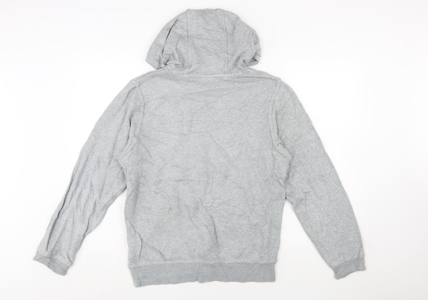 Nike Men's Grey Pullover Hoodie Size S Regular Fit Long Sleeve