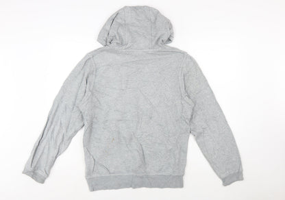 Nike Men's Grey Pullover Hoodie Size S Regular Fit Long Sleeve