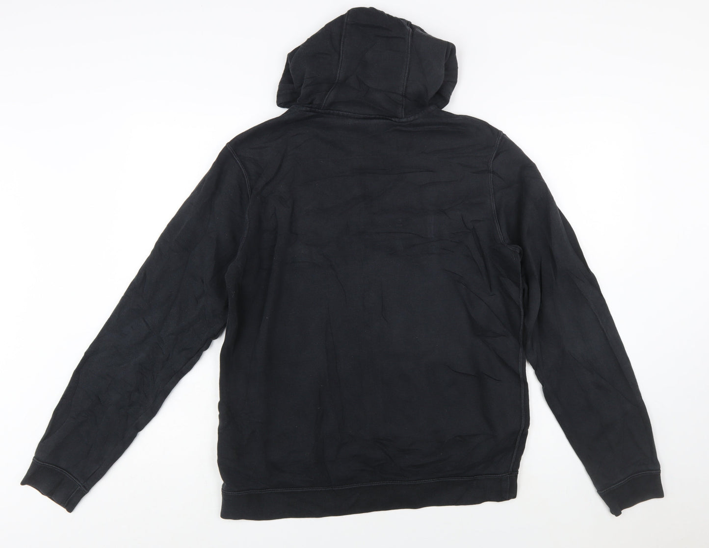 Nike Men's Black Full Zip Hoodie Sweatshirt Size M