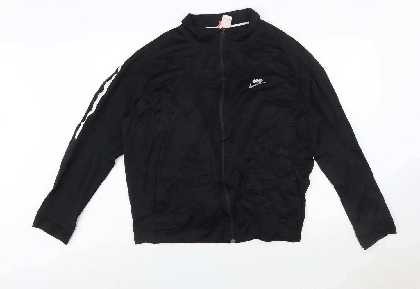 Nike Men's Black 2XL Full Zip Sports Sweatshirt Jacket