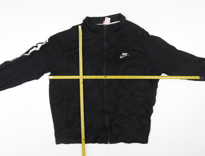 Nike Men's Black 2XL Full Zip Sports Sweatshirt Jacket