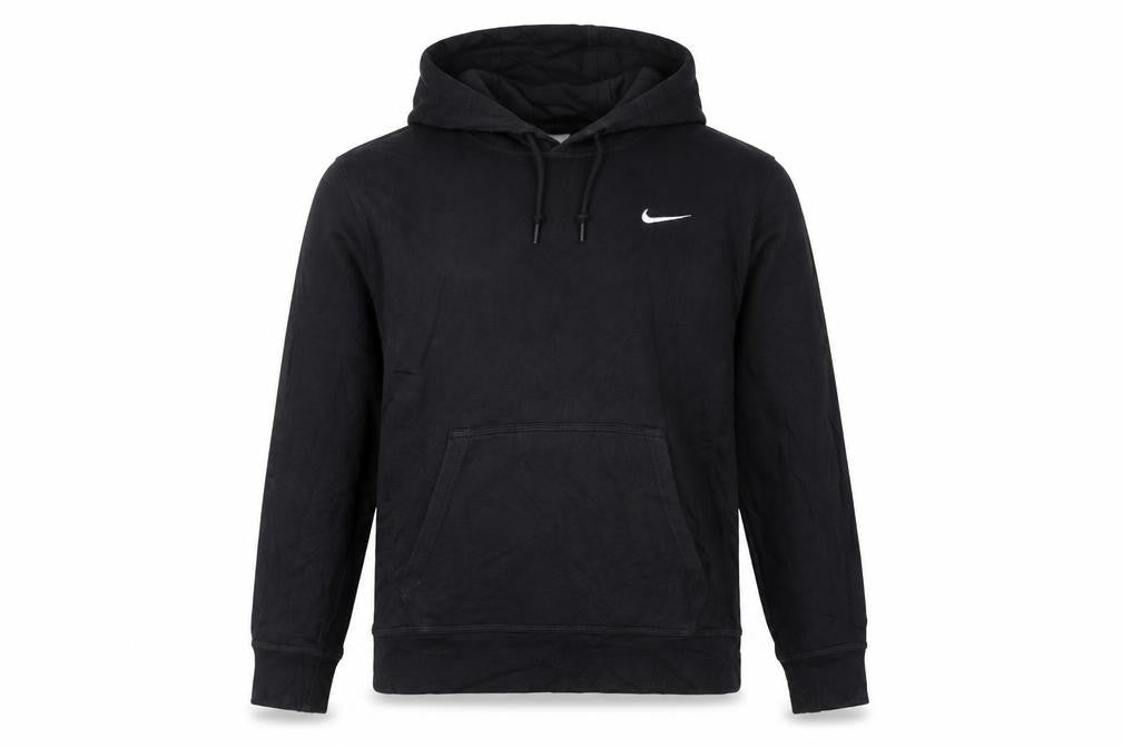 Nike Men's Black Large Pullover Hoodie Cotton Blend