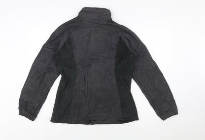 Columbia Womens Grey Fleece Full Zip Jacket Size S