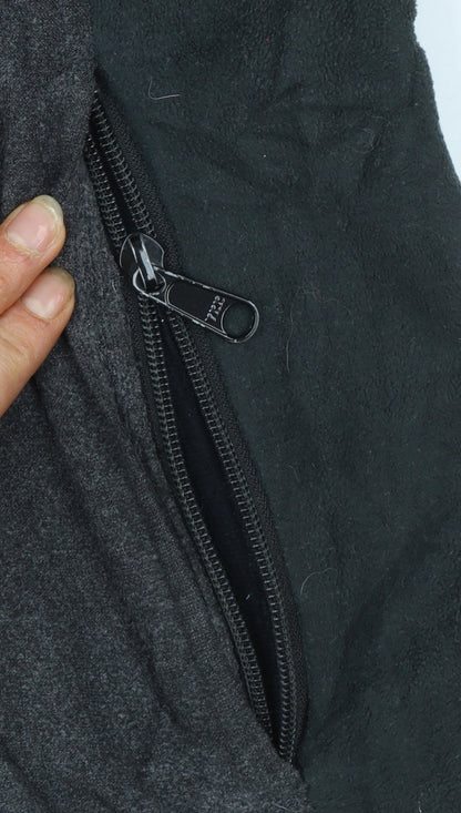 Columbia Womens Grey Fleece Full Zip Jacket Size S