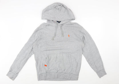 Polo Ralph Lauren Men's Grey Pullover Hoodie Medium