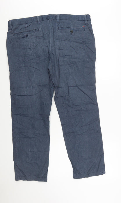 Tommy Hilfiger Men's Blue Chino Trousers 38x34 Regular Fit