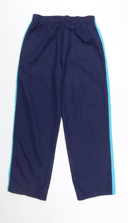 Starter Womens Blue Size 18 Jogger Trousers Elastic Waist