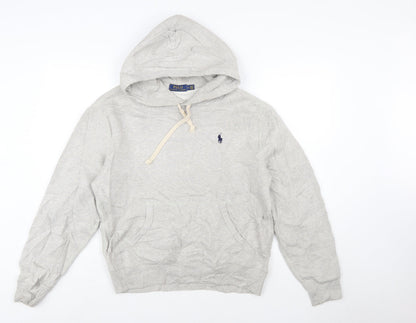 Polo Ralph Lauren Men's Grey Pullover Hoodie Size M