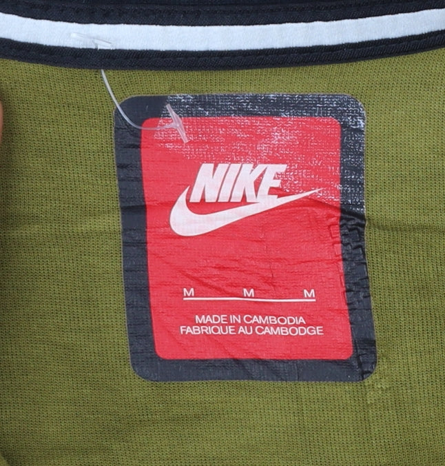 Nike Men's Green Camouflage Full Zip Hoodie Size M