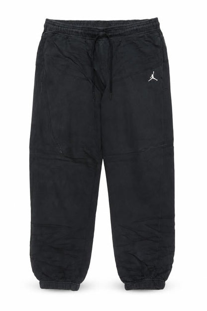 Jordan Mens Black Jogger Trousers M Fleece Elastic Waist Casual