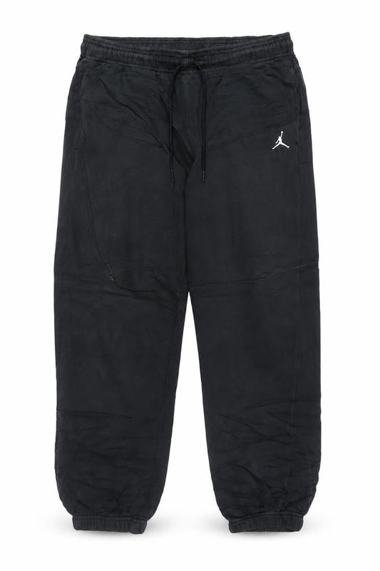 Jordan Mens Black Jogger Trousers M Fleece Elastic Waist Casual