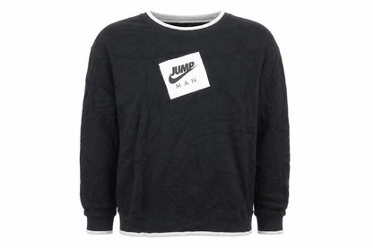 Jordan Men's Black Jumpman Logo Pullover Sweatshirt Size L